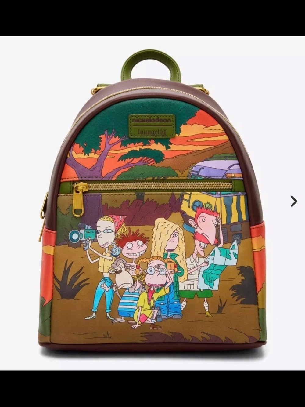 Loungefly Nickelodeon The Wild Thornberries Savanna Mini Backpack. NWT
